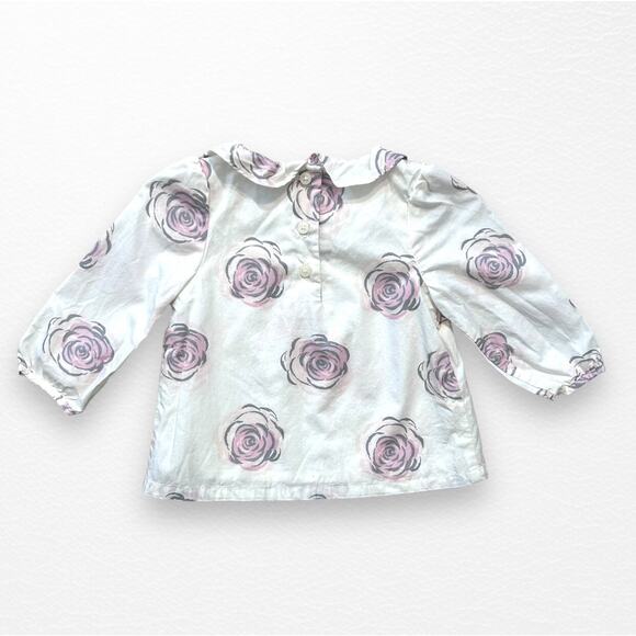 Janie and Jack Roses Tunic, 6-12 Months - Picture 4 of 8